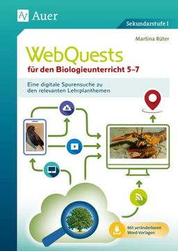 portada Webquests für den Biologieunterricht 5-7 (in German)