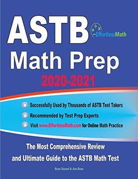 portada Astb Math Prep 2020-2021: The Most Comprehensive Review and Ultimate Guide to the Astb Math Test (en Inglés)