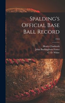 portada Spalding's Official Base Ball Record; 1914 (en Inglés)