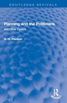 portada Planning and the Politicians