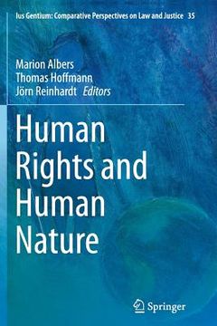 portada Human Rights and Human Nature (en Inglés)