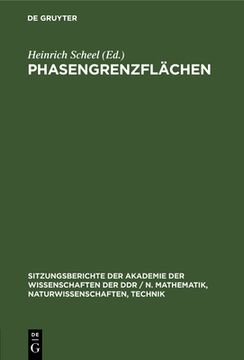 portada Phasengrenzflächen (en Alemán)