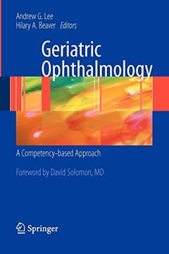 portada Geriatric Ophthalmology: A Competency-Based Approach (en Inglés)