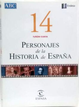 portada Personajes de la Historia de Espana 14 Tunon - Zurita