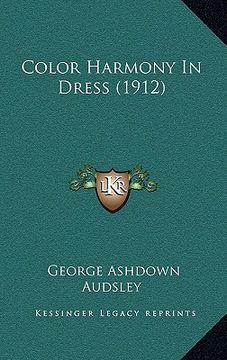 portada color harmony in dress (1912) (in English)