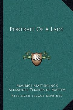 portada portrait of a lady (in English)