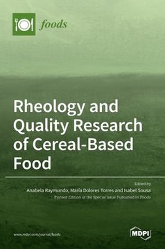 portada Rheology and Quality Research of Cereal-Based Food 