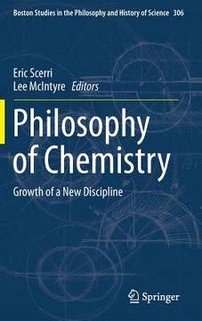 portada Philosophy of Chemistry: Growth of a New Discipline (en Inglés)