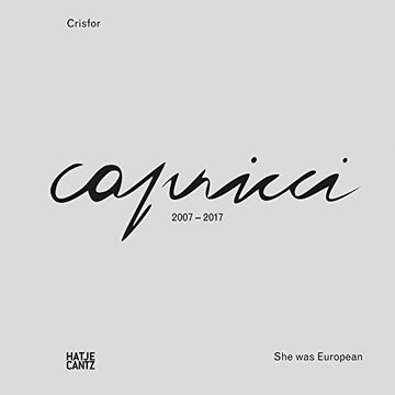 portada Crisfor (Bilingual Edition): Capricci - she was European