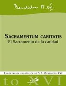 portada sacramentum caritatis : el sacramento de la caridad (in Spanish)