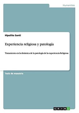 portada Experiencia Religiosa y Patología