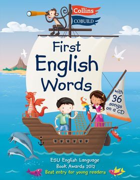 portada First English Words (Incl. Audio Cd): Age 3-7 (Collins First English Words) 