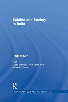 portada Suicide and Society in India (en Inglés)