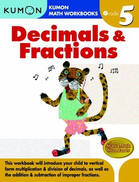 portada Decimals & Fractions Grade 5 (in English)