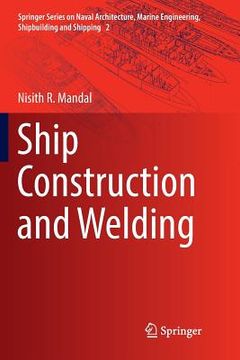portada Ship Construction and Welding (en Inglés)