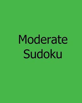 portada Moderate Sudoku: Large Grid Sudoku Puzzles