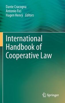 portada International Handbook of Cooperative Law (en Inglés)