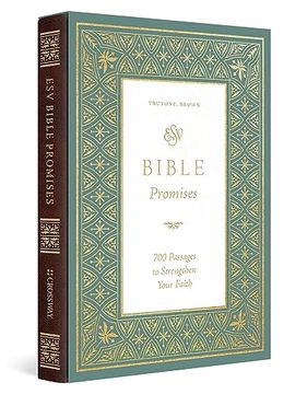 portada Esv Bible Promises: 700 Passages to Strengthen Your Faith (Trutone, Brown) (en Inglés)