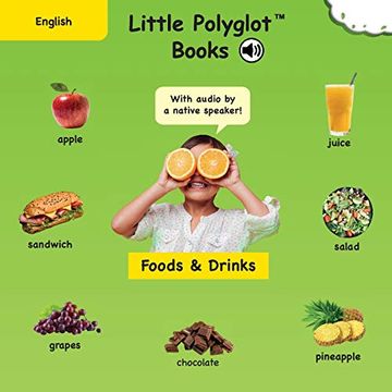 portada Foods and Drinks: English Vocabulary Picture Book (With Audio by a Native Speaker! ) (in English)