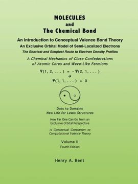 portada MOLECULES AND The Chemical Bond: An Introduction to Conceptual Valence Bond Theory