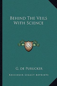 portada behind the veils with science