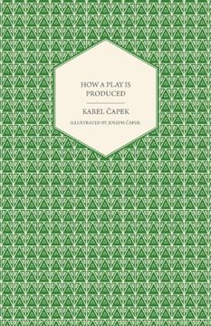 portada How a Play is Produced - Illustrated by Joseph Čapek (en Inglés)