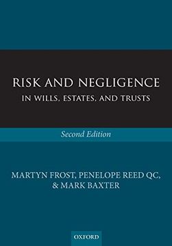 portada Risk and Negligence in Wills, Estates, and Trusts (en Inglés)