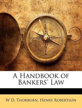 portada a handbook of bankers' law (en Inglés)