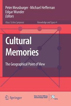 portada Cultural Memories: The Geographical Point of View
