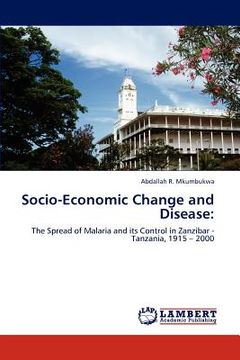 portada socio-economic change and disease (en Inglés)