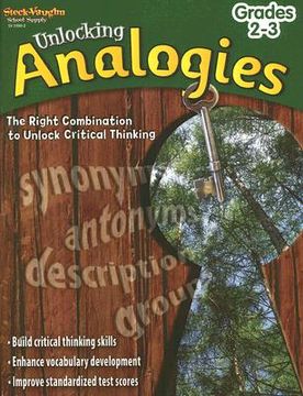 portada unlocking analogies, grades 2-3 (en Inglés)