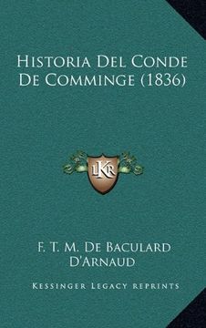 portada Historia del Conde de Comminge (1836)