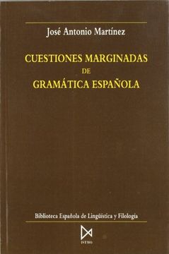 portada Cuestiones Marginadas de Gramática Española