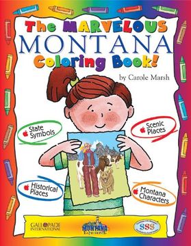 portada The Marvelous Montana Coloring Book! (Montana Experience)