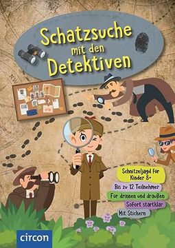 portada Schatzsuche mit den Detektiven (en Alemán)