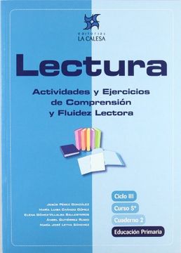 portada Lectura, Actividades y Ejercicios de Comprensión y Fluidez Lectora, 5 Educación Primaria. Cuaderno 2 (in Spanish)
