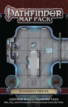portada Pathfinder map Pack: Starship Decks 