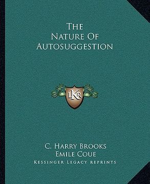 portada the nature of autosuggestion (in English)