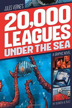 portada 20,000 Leagues Under the Sea (Graphic Revolve: Common Core Editions) (en Inglés)