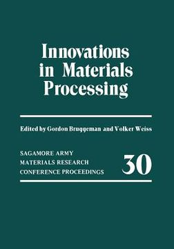 portada Innovations in Materials Processing (en Inglés)