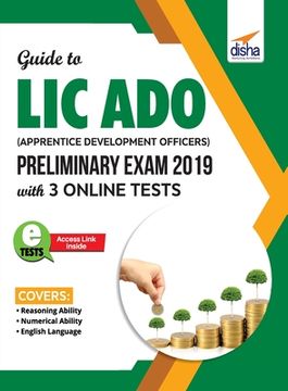 portada Guide to LIC ADO (Apprentice Development Officers) Preliminary Exam 2019 with 3 Online Tests (en Inglés)