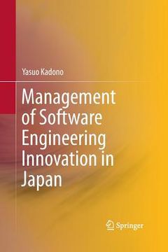 portada Management of Software Engineering Innovation in Japan (en Inglés)