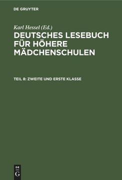 portada Zweite und Erste Klasse (en Alemán)