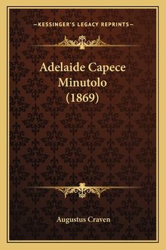 portada Adelaide Capece Minutolo (1869) (en Francés)