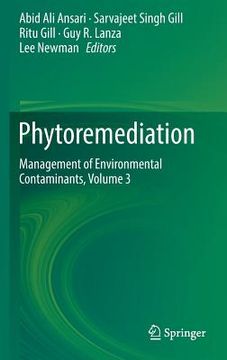 portada Phytoremediation: Management of Environmental Contaminants, Volume 3 (in English)