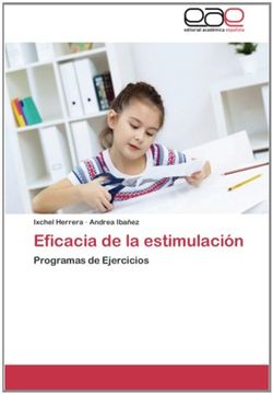 portada Eficacia de la estimulación: Programas de Ejercicios