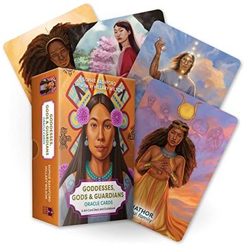 portada Goddesses, Gods and Guardians Oracle Cards: A 44-Card Deck and Guidebook 