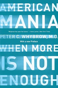 portada American Mania: When More is not Enough (in English)