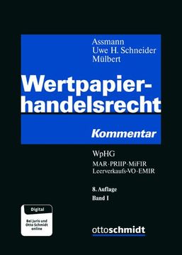 portada Wertpapierhandelsrecht. 2 Bände (in German)