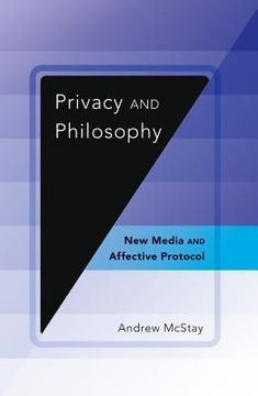 portada Privacy and Philosophy: New Media and Affective Protocol (en Inglés)